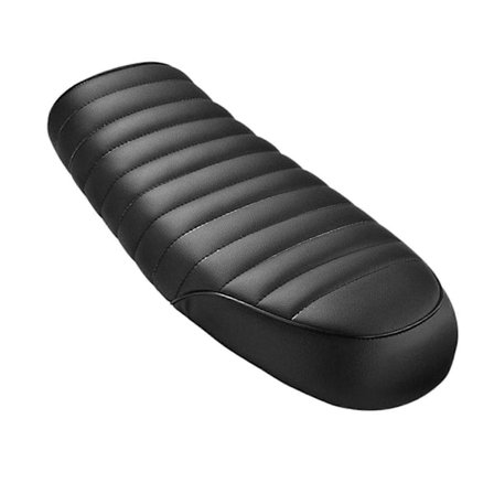 Slitesterkt motorsykkelsete, flatt Brat-sete, sal for Cafe Racer Universal