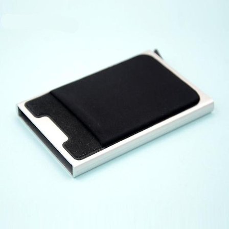 Kreditkortshållare case i aluminium