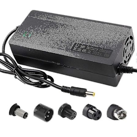29.4v 42v 54.6v 58.8v 67.2v 84v 96.6v Li-jon Batteri Multifunktionell Laddare 2a 5a Med Kylfläkt 2