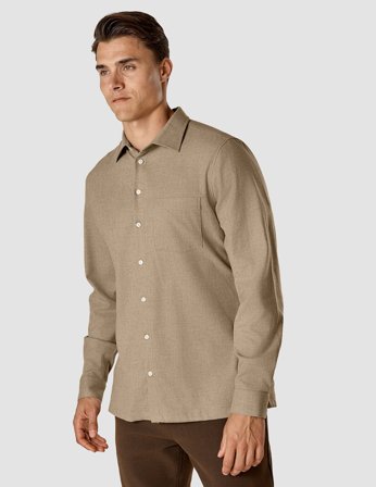 Shaping New Tomorrow - Casual Shirt - Khaki - Male - Size S