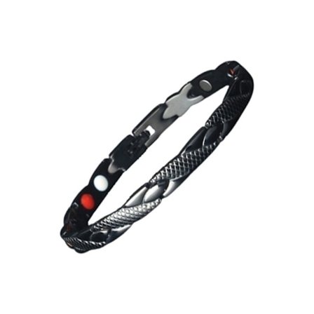 Magnetisk armbånd helsearmbånd SVART Svart