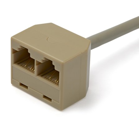 StarTech 2-to-1 RJ45 10/100 Mbps Splitter/Combiner - One adapter required at each end of the connection - nettverksplitter