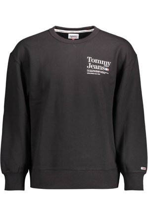 Tommy Hilfiger Felpa Senza Zip Uomo Nero