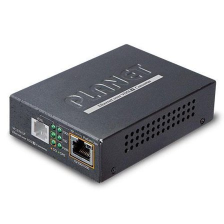 Planet VC-231GP - medieomformer - 10Mb LAN, 100Mb LAN, 1GbE, Ethernet over VDSL2