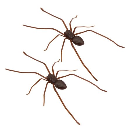 2 stk. Edderkop Køleskabsmagnet Realistisk Edderkop Figur Fjernbar Uhærlig Edderkop Magnet til Køleskab Garageport Bil Skab Dekoration-Perfet