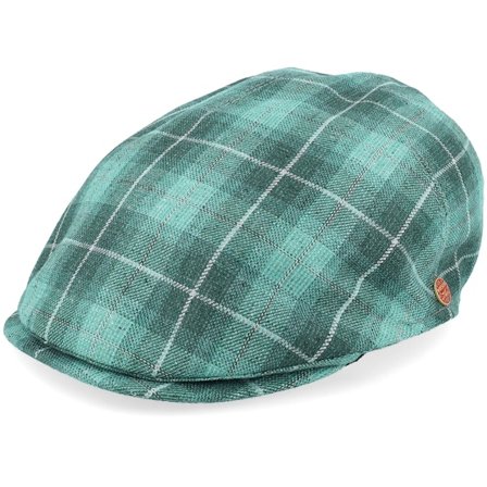 Mayser - Grøn flatcap Kasket - Sidney Como Green Flat Cap @ Hatstore