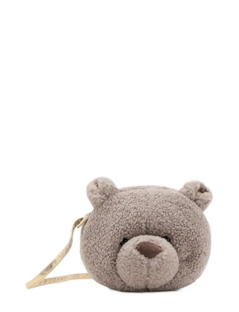 Mango Teddy Bear Shearling-Effect Bag - Brown - ONE SIZE