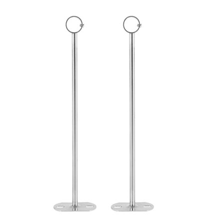 Kattokiinnike, vaatekaapin putkikiinnike, 32 mm halkaisija, vaatekaapin tankotuen pidikeputken laippa