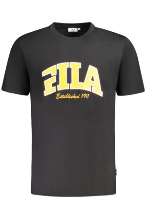 Fila T-shirt Maniche Corte Uomo Nero