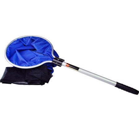 Akvarium Japansk Koi Strumpa Nät Fiskenät Fisklandningsnät Fångstnät Mjuk Maskkorg