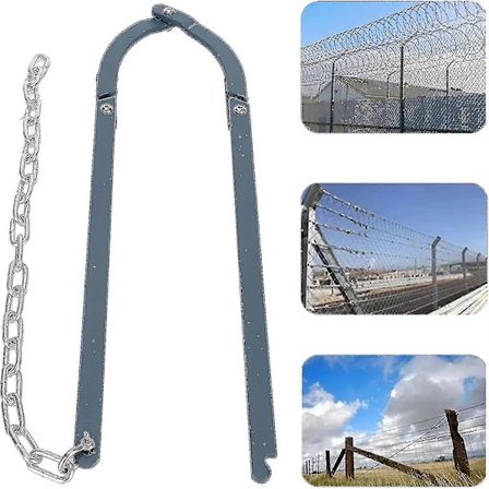 Texas Fence Fixer, Jern Hagegjerde Reparasjonsverktøy Sterk Korrosjonsbestandighet Anti Rust Piggtråd Gjerde Strekkverktøy-m.850
