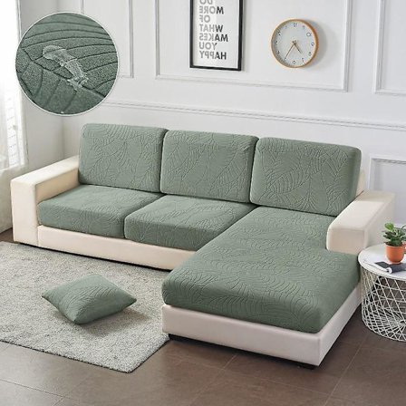 Vattentät cover för vardagsrum Stretch jacquard sofföverdrag Billig sofföverdrag Delikat sofföverdrag för hem Hotell C