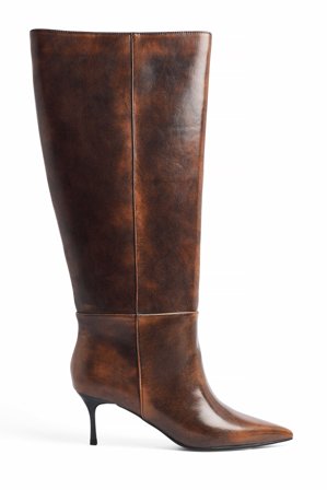 NA-KD Schaftstiefel mit Stilettoabsatz - Stiefel - Braun - EU 36