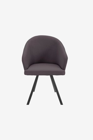 Loft24 - Spisebordsstol Barry, 2 stk. - Grå - Stole med armlæn - Fra Homeroom