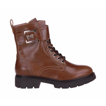 Nerogiardini, Lace-Up Boots Bruin, Dames, Maat:39 EU
