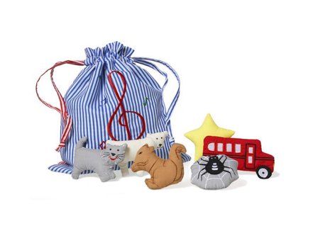 Sångpåse med figurer - Lyreco - Skola och förskola - Lekmaterial - Lekfigurer - Sagofigurer