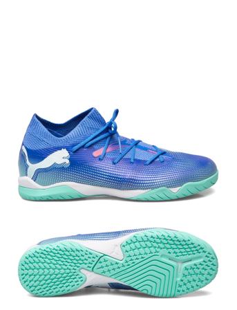 PUMA Future 7 Match It + Mid Jr Blå