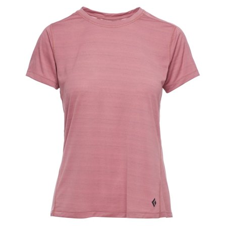 Black Diamond Women's Genesis Tech Tee Women short-sleeved sweaters Pink S