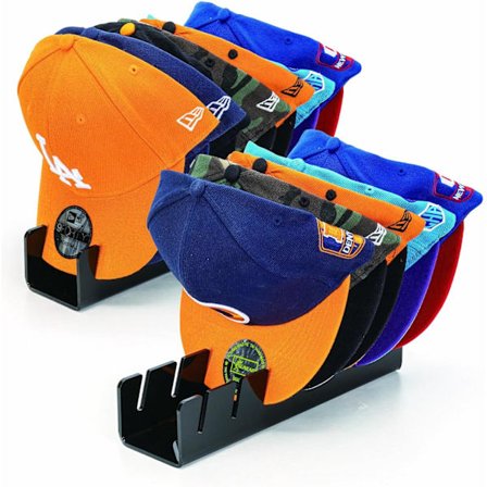 Hattestativ for baseballcaps - Visning og organisering - 2-pakning