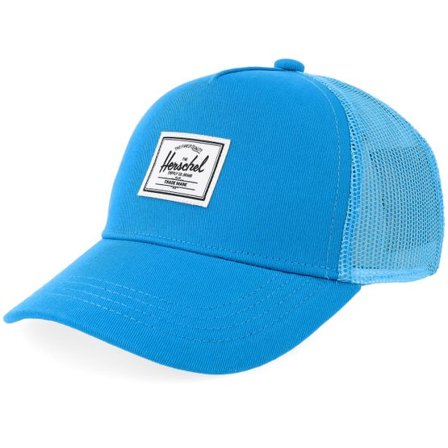 Herschel - Blå trucker Keps - Kids Whaler Cotton Mesh Toddler Hawaiian Surf A-Frame Trucker @ Hatstore
