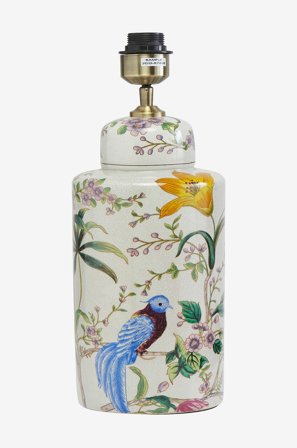 PR Home - Lampefod Li Na, 46 cm - Hvid - Bordlamper - Fra Homeroom