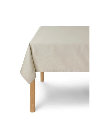 compliments Confetti Damask Table Cloth - Beige - 150X250CM