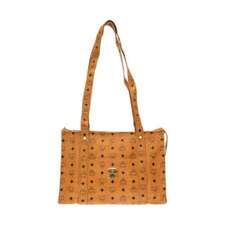 MCM Pre-owned, Tote Bags Bruin, Dames, Maat:ONE Size