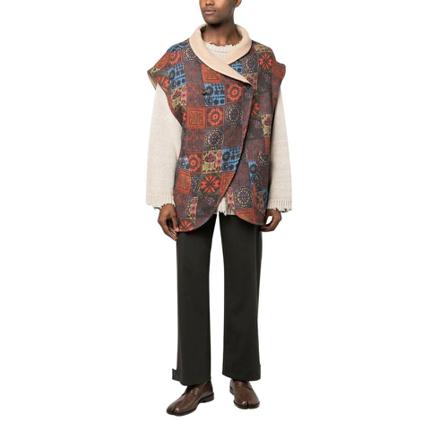 Pierre-Louis Mascia, Long Knitwear Bruin, Dames, Maat:ONE Size
