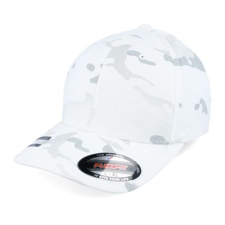 Flexfit - Camo flexfit Keps - Alpina White Multicam Flexfit @ Hatstore