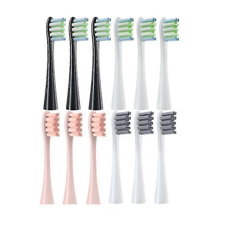 12 stk. erstatningsbørstehoder for Oclean X/ X PRO/ Z1/ F1/ One/ Air 2 /SE sonisk elektrisk tannbørste, myke børstehoder