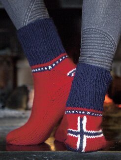 Strikkeoppskrift Sokker - Viking of Norway