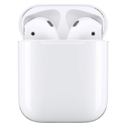 Airpod 2:a generation Trådlösa Hörlurar Vattentäta Bluetooth-kompatibla Hörlurar med Mikrofon