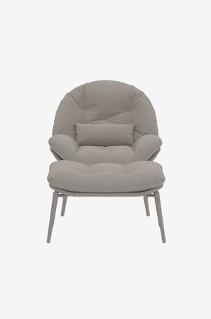 Venture Home - Cala Lounge stol - Beige - Loungemøbler - Fra Homeroom