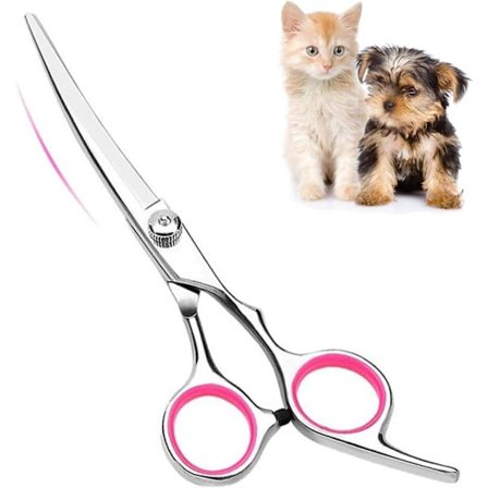 6" Hundepleiesaks, Rustfritt stålpleiesaks, Hundesaks, Profesjonelle Haustierpflegegeräte for hjemmebruk