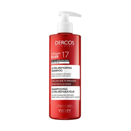 VICHY - Dercos Dercos Collagen 17 Shampoo Riparatore - Shampoo riparatore,Capelli danneggiati