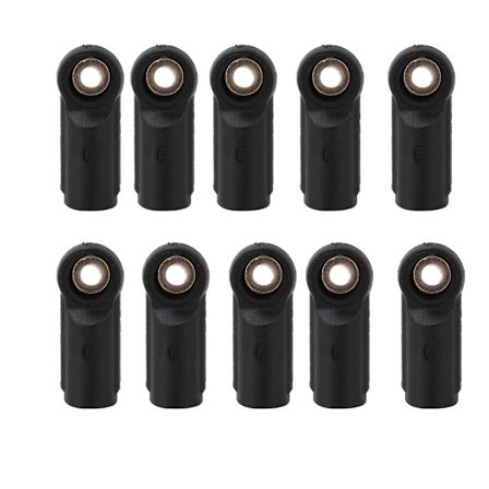 Muovinen pallonivelvarsi Axial SCX 1 10 RC-auton tela-alustalle, suora