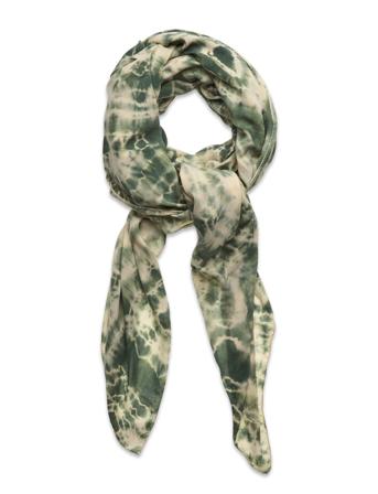 Cosmo Large Scarf 138X180 - Merete Designers Scarves Lightweight Scarves Green Rabens Sal R