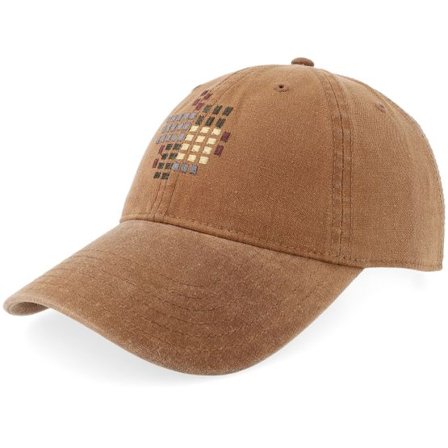 Upfront - Brun unconstructed Keps - Don Cognac Dad Cap @ Hatstore