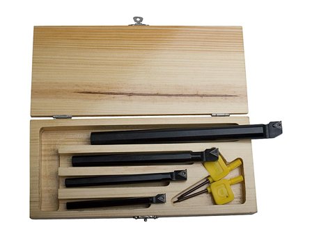 PELA 76783 Svarvstålsats 4 delar, Handverktyg