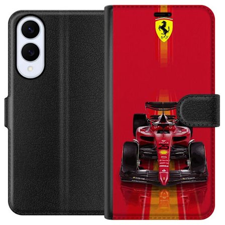 Yhteensopiva Lompakkokotelo Samsung Samsung Galaxy S25 Edge Ferrari Formula 1 -auto ikonisessa punaisessa muotoilussa urheilullisella tarkkuudella