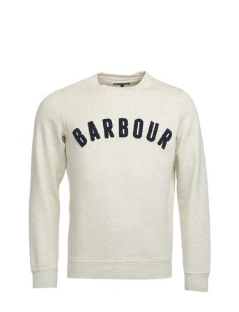 Barbour Prep Logo Crew Tops Sweat-shirts & Hoodies Sweat-shirts Grey Barbour