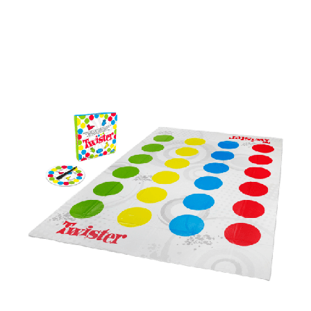 HASBRO GAMES Sällskapsspel Twister Spel & pussel ONESIZE