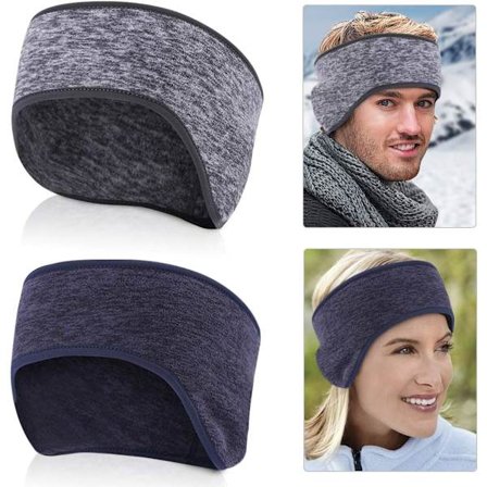 2 stk vintersports pannebånd vinter pannebånd ørevarmere varme stoff pannebånd sports pannebånd svettebestandig vinter ørevarmere
