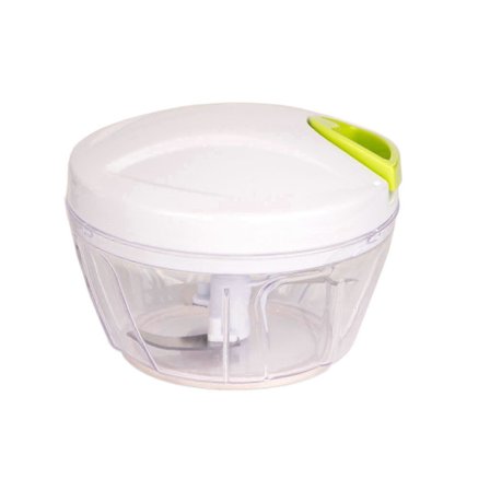 Grønnsakskutter 400 ml med snor – multikutter for løk, grønnsaker og frukt