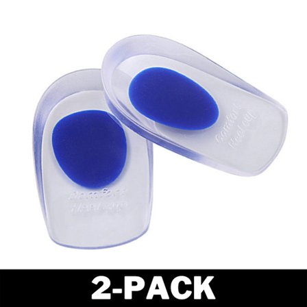 Hälinlägg / Skoinlägg i Silikon Transparent 35-39 Flera Färger