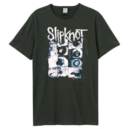 Amplified Unisex Adult Eyes Slipknot T-Shirt XS Charcoal