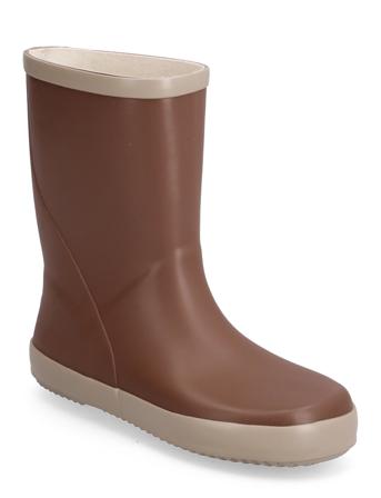 Rubber Boot Alpha Solid Shoes Rubberboots High Rubberboots Unlined Rubberboots Brun Wheat