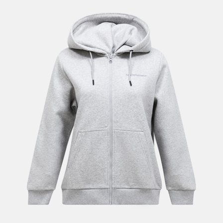 Peak Performance - Original Small Logo Zip Hood Damen
