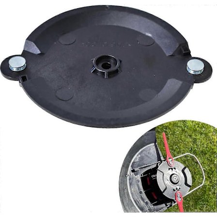 Erstatningskutterdisk med skruer, kutterdisk for Einhell, Gardol, Gartenmeister, Mr Gardener batteridrevet trimmer