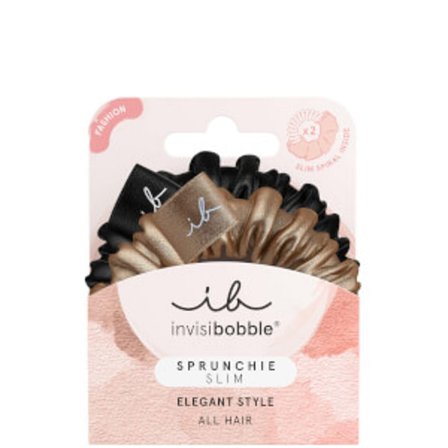 Invisibobble Sprunchie Slim True Golden 2 stk, Hår, Hårpynt, Scrunchies